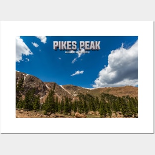 Pikes Peak Colorado Posters and Art